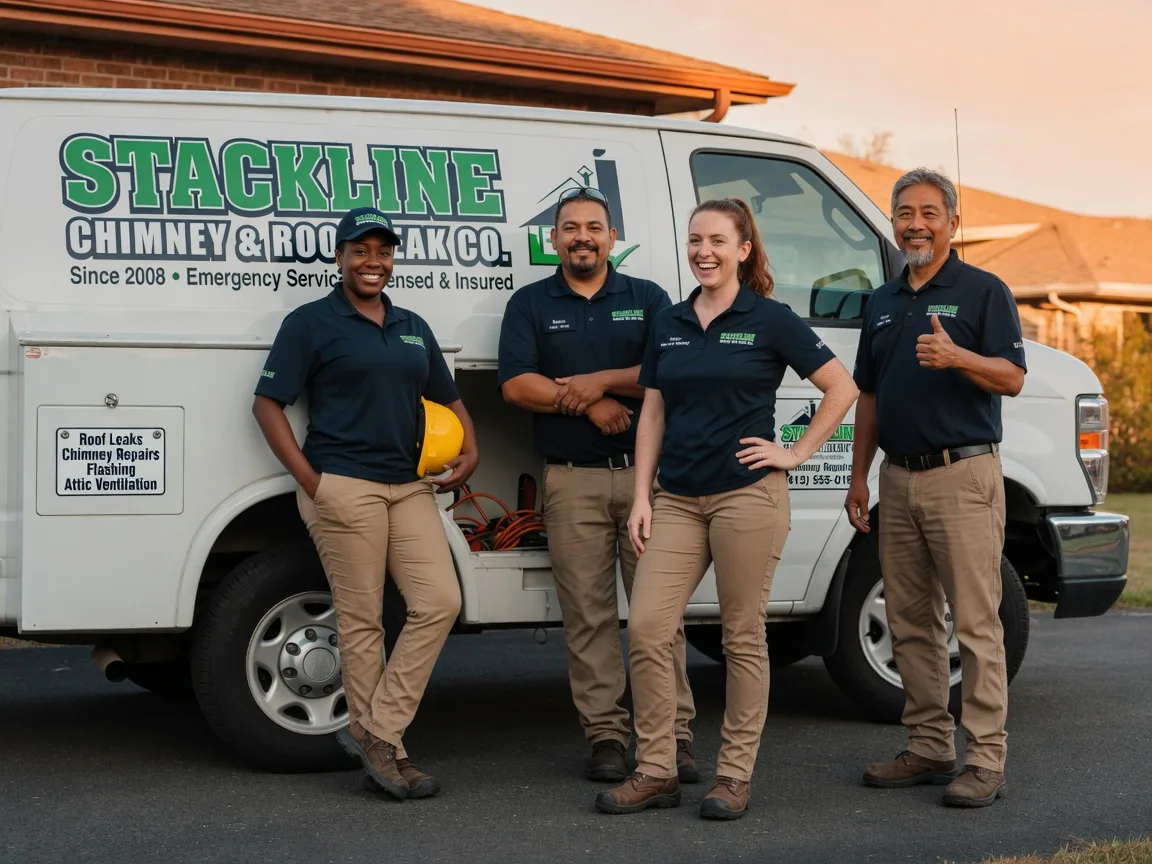 Chimney flashing repair company in Strasburg, IL